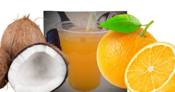 Healthy Orange and Coconut Juice | Mummy's Yum