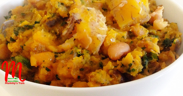 beans and plantain pottage