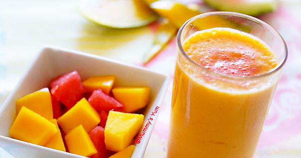mango and watermelon smoothie
