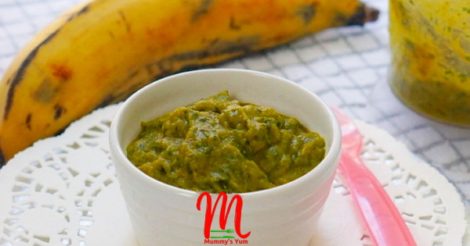 Baby Plantain and Vegetable Puree