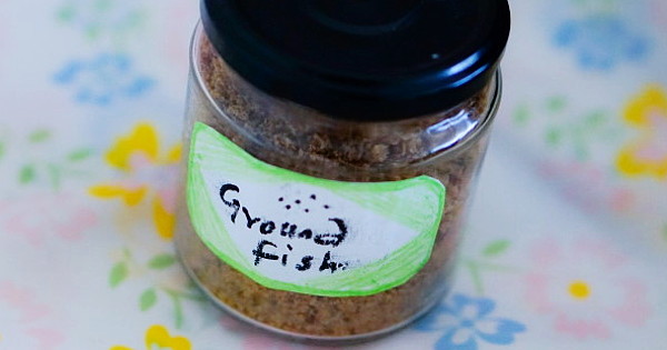How to make baby's ground dried fish