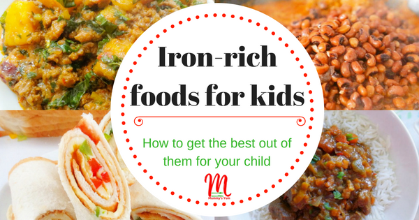 Iron-rich foods for kids